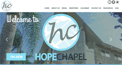 Desktop Screenshot of hopechapelhb.org